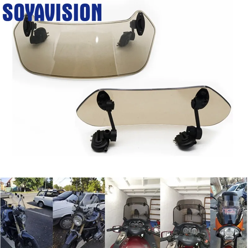 Регулируемый ветровой экран для мотоцикла дефлектор лобового стекла BMW Kawasaki Z900