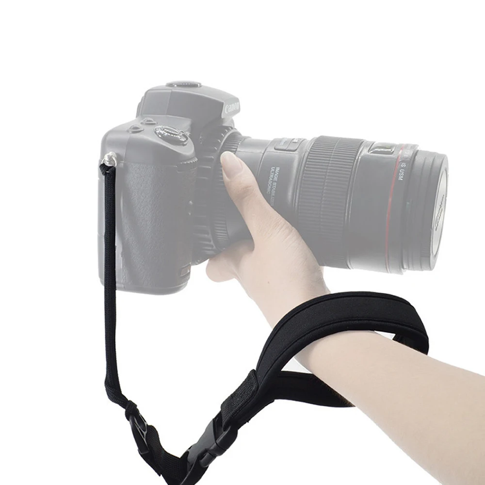 JINTU Универсальный неопреновый мягкий быстросъемный ремешок на запястье для камеры Canon Nikon Sony Pentax Fujifilm Fuji DSLR