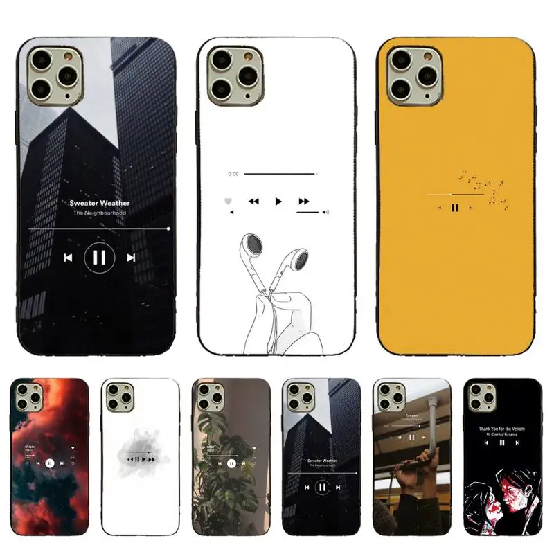 

Music aesthetic ateez lyric Phone Case Cover for iphone 13 11pro MAX 8 7 6 6S Plus X XS MAX 5 5S SE XR Fundas Capa