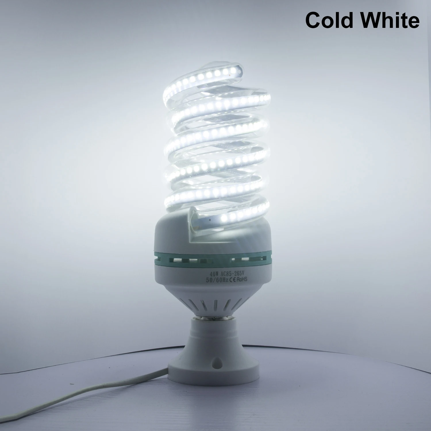 ZjRight E27 спиральсветодиодный светодиодная энергосберегающая лампа освещения 5 Вт 9