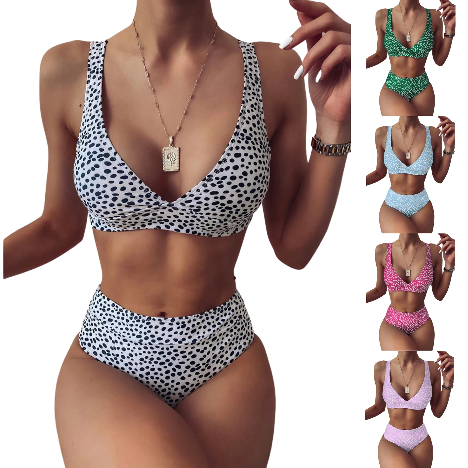 Женские винтажные купальные костюмы привлекательный треугольный бюстгальтер +