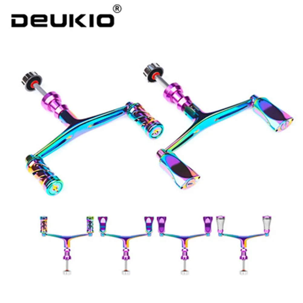 

Fishing Reel Super Power Handle Aluminum Alloy Knob For Baitcasting Reels Rocker Fishing Reel Long Handle Tackle Accessories