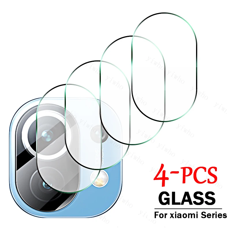 4pcs for xiaomi mi 11 lite 5g 4g 10t camera lens film protective screen protectors tempered glass 11i 11 ultra poco x3 m3 pro free global shipping