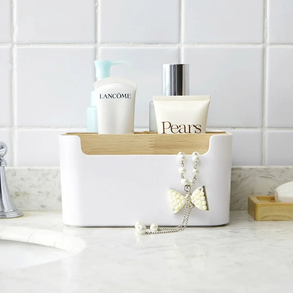 

Multipurpose Desk Organizer Desktop Stationery Storage Box Remote Control Holder