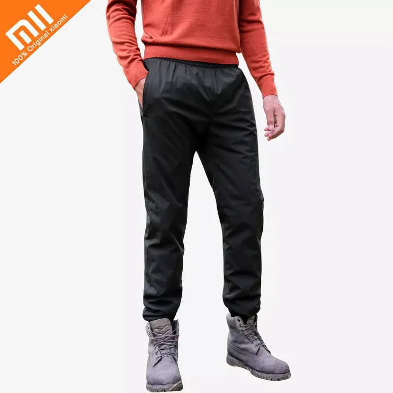 

Xiaomi Cottonsmith Winter Casual Sweatpants Men White Duck Down Warm Pants Waterproof Windproof Male Outdoor Long Trousers Homme
