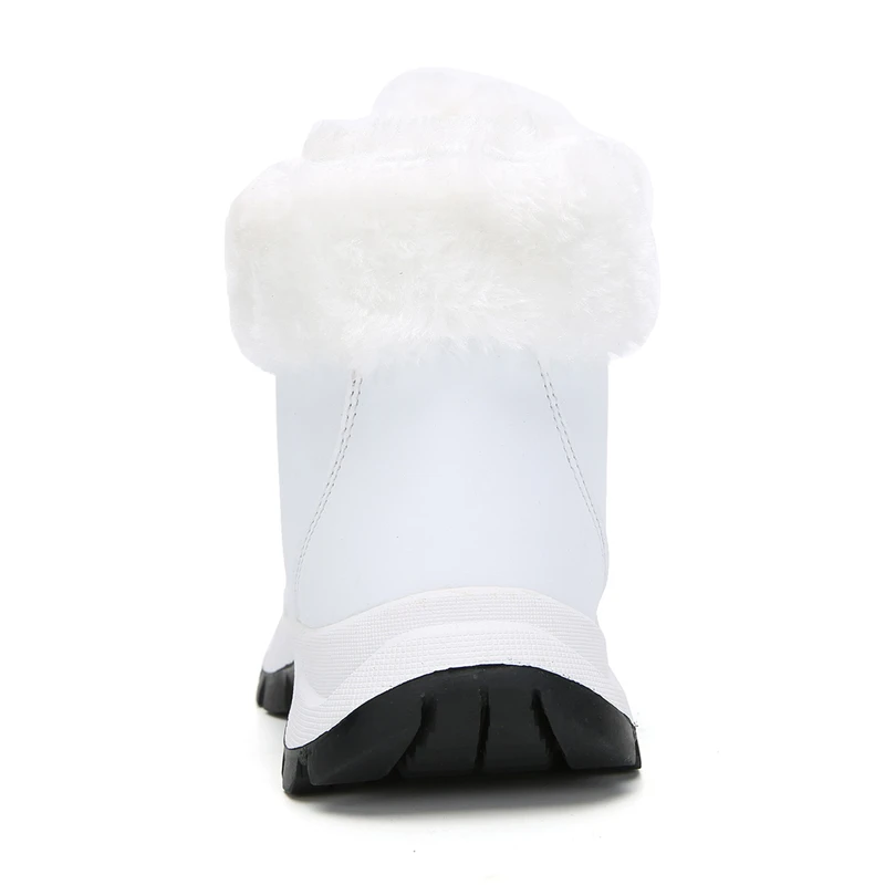 Походная обувь теплые женские зимние ботинки на меху с плюшевой стелькой средней