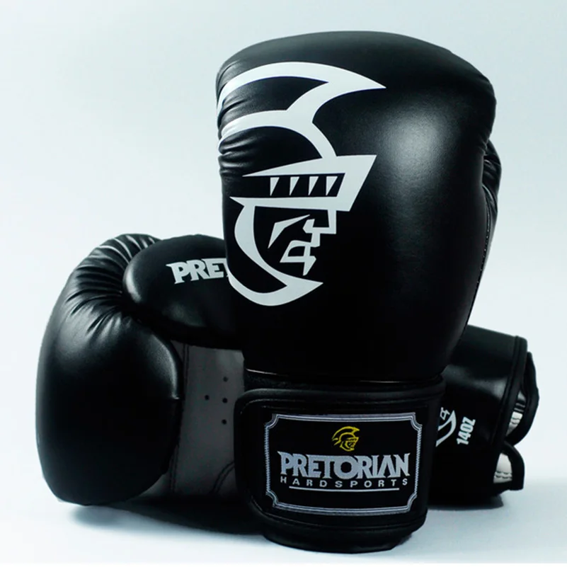 10-16 унций оптом бразильские PRETORIAN Муай Тай ПУ кожаные боксерские перчатки Твин