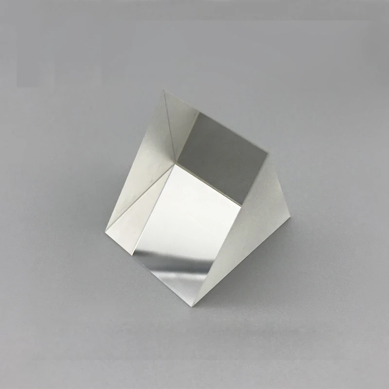 Фото Оптическое стекло Equilateral Prism 40*40*40 K9 материал призмы оптические испытания треугольные №5