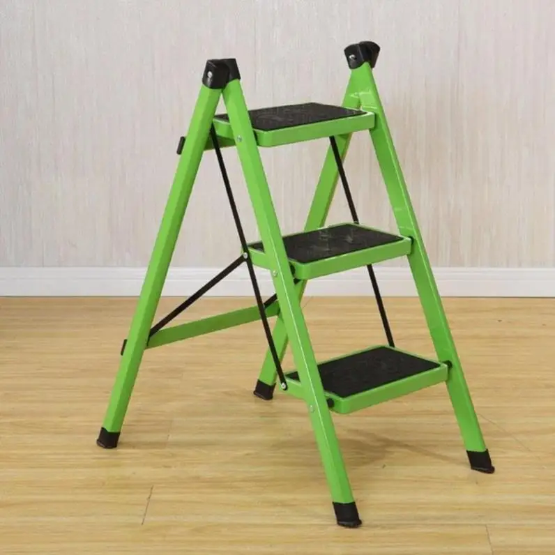 Противоскользящая 3 ступенчатая лестница 30% A2 складной ступенчатый стул с