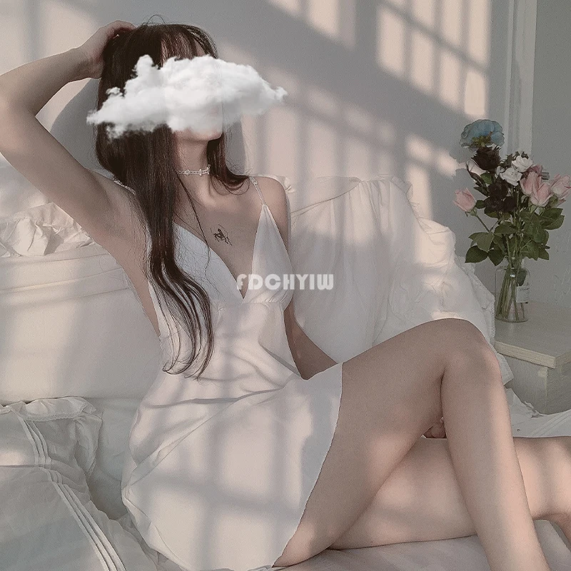 Женское кружевное ночное белье ангельские крылья|Комплекты халатов и сорочек| |