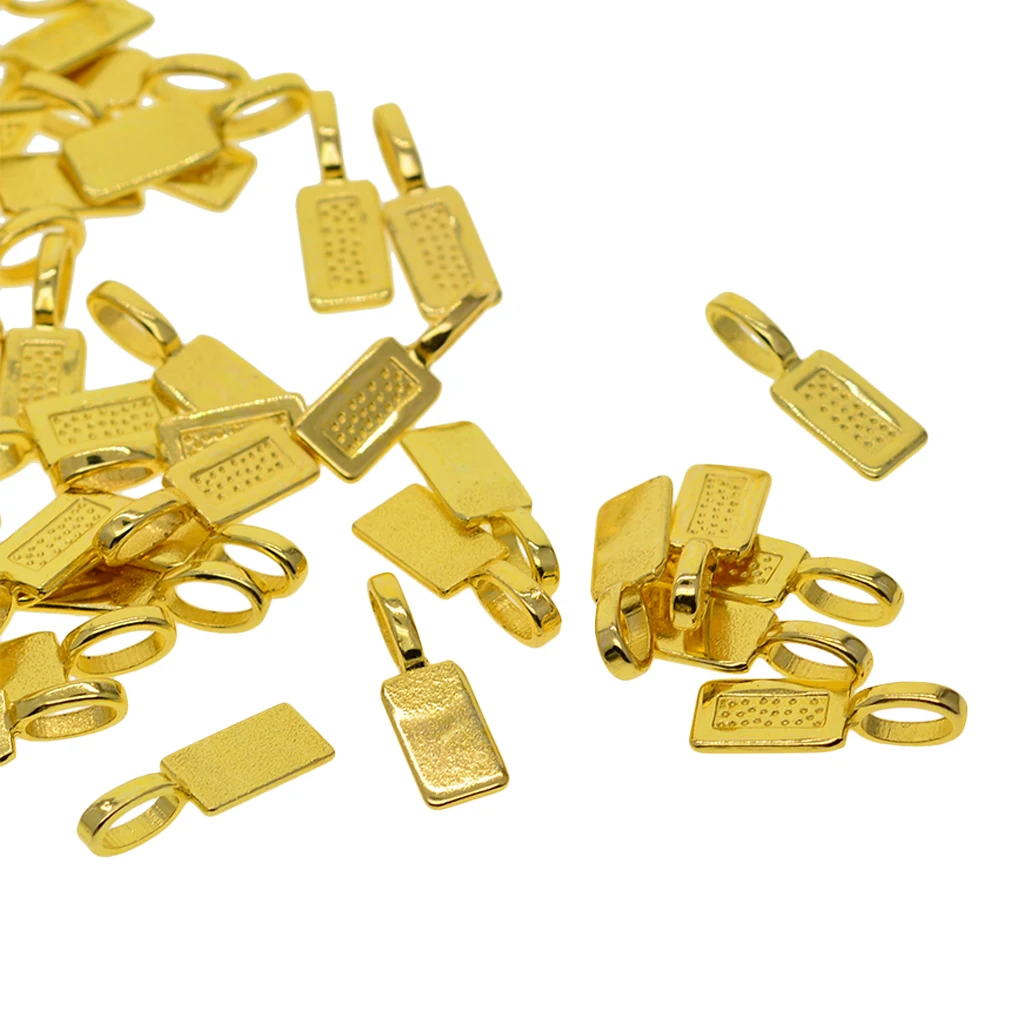 50 шт. серьги подвески из кабошона золотого цвета|Ювелирная фурнитура и