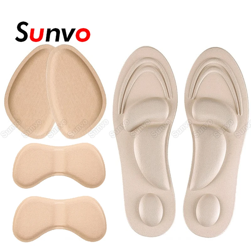 

Женские ортопедические стельки Sunvo, защита стопы, высокий каблук, поддержка свода стопы
