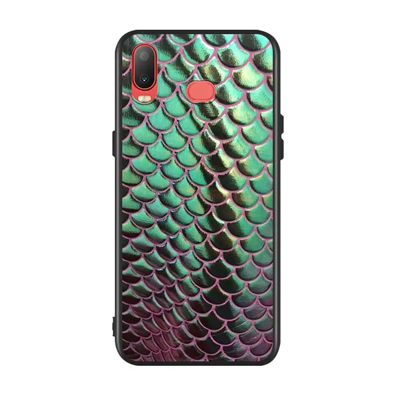 Силиконовый чехол Змеиная Кожа Искусство для Samsung Galaxy A9 A8 Star A7 A6 A5 A3 Plus 2018 2017 2016