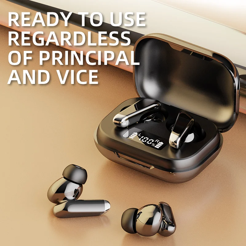 

Mini tws earphones Bluetooth 5.0 wireless Headphone 9D stereo sports waterproof noise reduction music headset with microphone