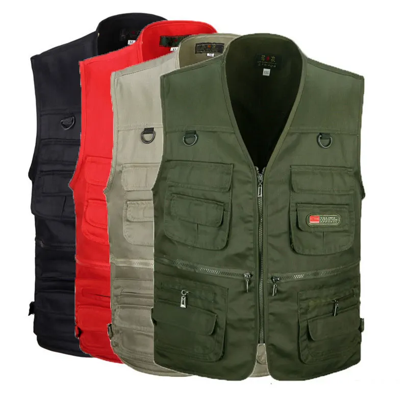 

Fishing Vest Outdoor Products Multi-pocket Fishing Clothes Fishing Tool Vest Multifunctional Vest Large Size Fishing equipment