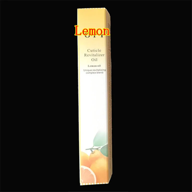Lemon scent 15 запахов ногтей питание масло ручка для лечения Ногтей омолаживающее Масло для кутикулы предотвратить Agnail гель лак питающий кожу - Цвет: Lemon scent