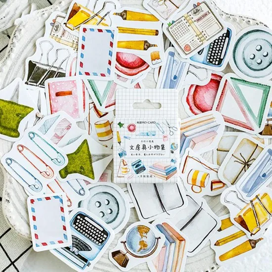 Декоративные наклейки с изображением леса, наклейки на клейкой основе, сделай сам, украшения, дневник, канцелярские товары, стикеры для журналов, планировщик - Цвет: 5