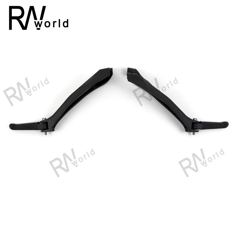 Задняя подставка для ног мотоцикла кронштейн Yamaha YZF R1 YZFR1 2004-2008 черный серебристый