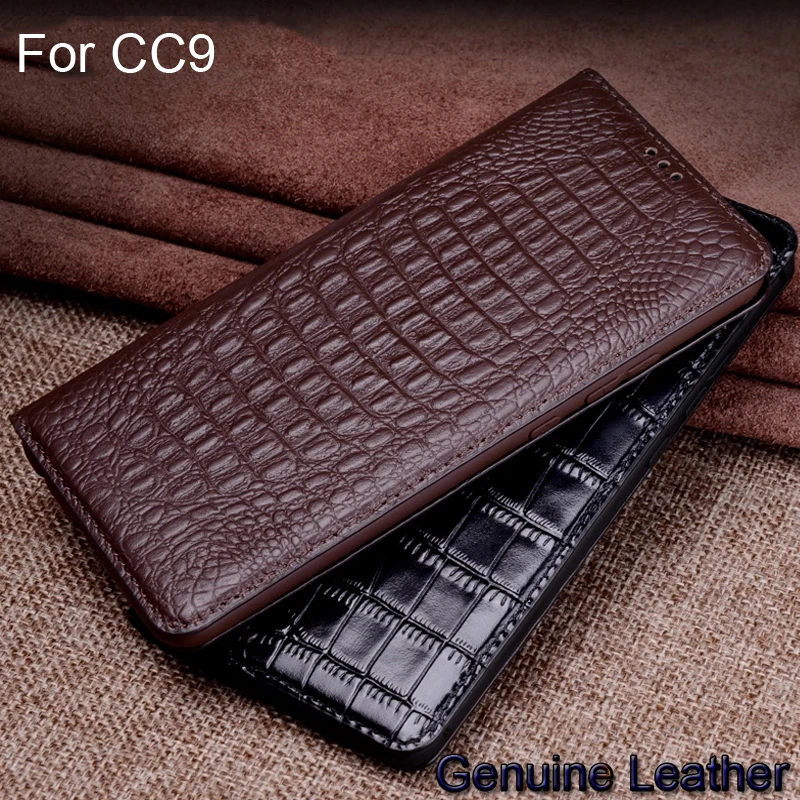 

Роскошный чехол-книжка из натуральной кожи для Xiaomi Mi CC9, кожаный чехол для телефона Xiaomi Mi CC9, противоударный чехол cc9