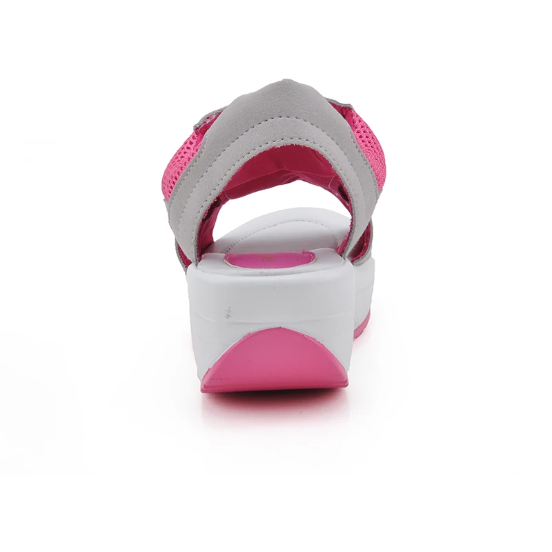

Wedges shoes woman 2019 new fashion breathable mesh sandals women fish mouth summer women sandals comfortable casual shoes