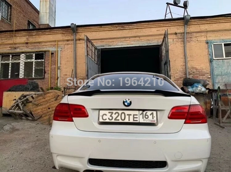 Автомобиль Стайлинг углеродного волокна задняя Крока крыши спойлер багажник