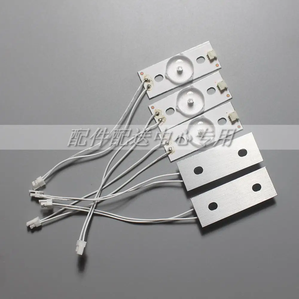 100 шт. x 3 в светодиодный ные диоды лампы алюминиевая пластина 32 65 дюймов