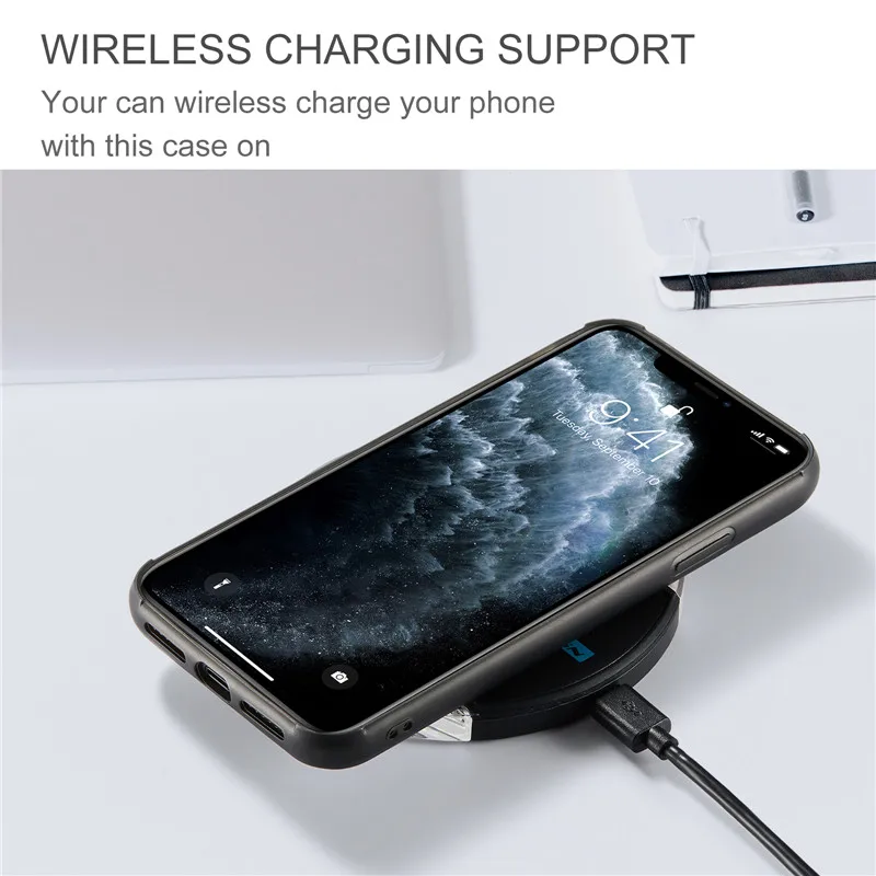 

Leather Card Slot Flip Case For iPhone 11 12 Mini 8 7 Pro Plus SE 2020 Matte Magnetic Wallet Cover X XR XS Max Stand Coque Etui