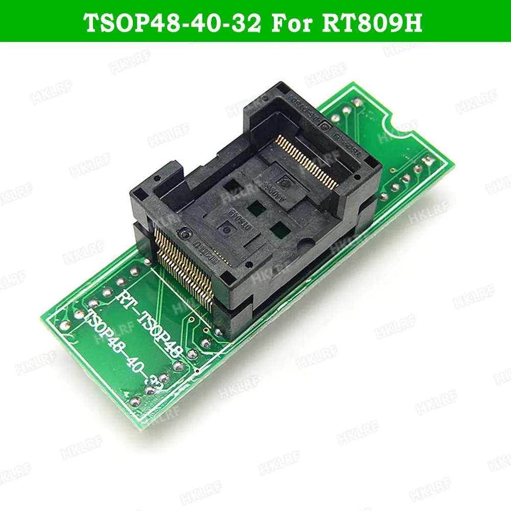 TSOP48-DIP48 адаптер RT-TSOP-48 гнездо 0 5 мм шаг для RT809H XELTEK универсальный программатор |