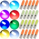 Многоцветный СВЕТОДИОДНЫЙ T10 COB Ширина индикатор светильник s для Стоянкы Автомобилейбагажникдля внутреннего и внешнего светильник s Универсальная лампа Светильник лампы