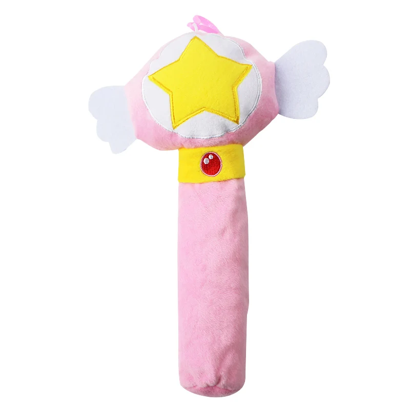 34 см картон Сакура волшебная палочка плюшевая игрушка Карточка Чехол сумка для