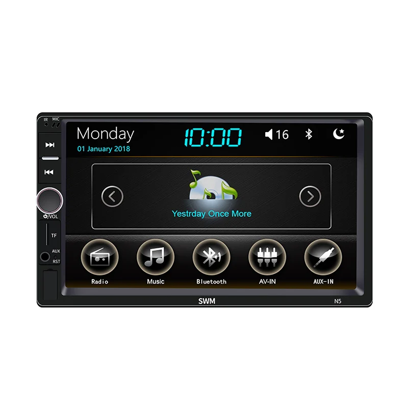 Автомагнитола Универсальный 2 din Автомобильный мультимедийный плеер авторадио