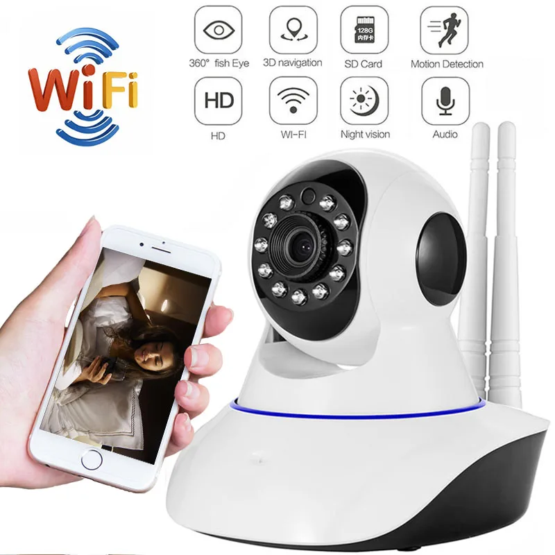 

1536P/1080P Home Security Surveillance Camera CCTV Baby Camera Smart Auto Tracking HD 3MP/2MP Wireless IP WiFi Camera
