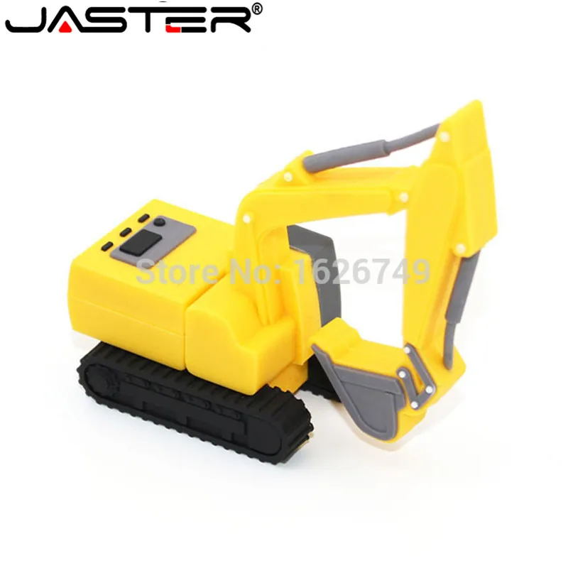 JASTER персонаж экскаватор usb флэш-накопитель grab pendrive 64 ГБ 16 32 creativo pendrives Мини карта
