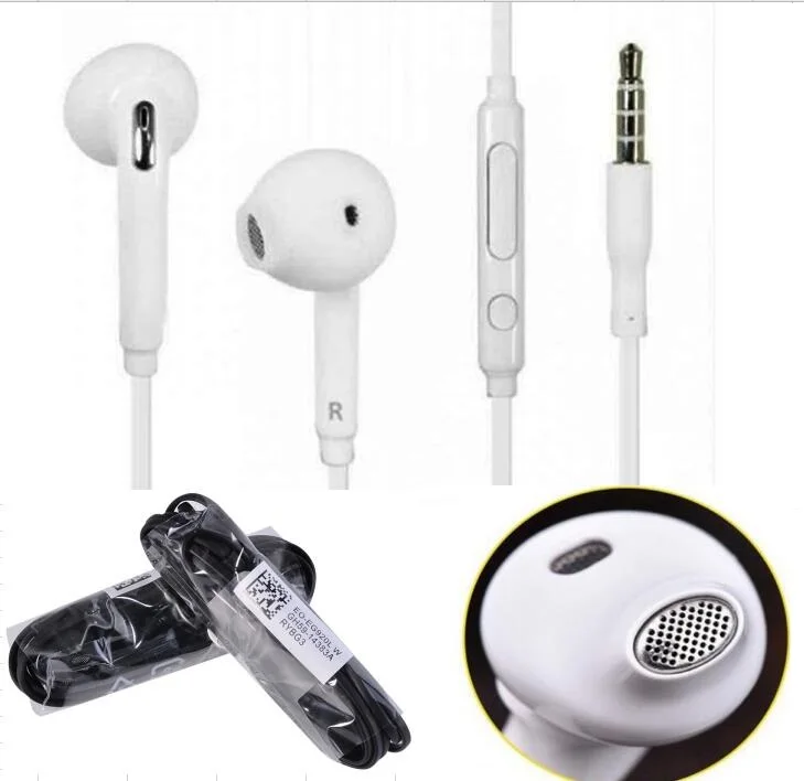 200 шт. 3 5 мм in ear S6 наушники гарнитура с башмак для фотографий микрофоном и