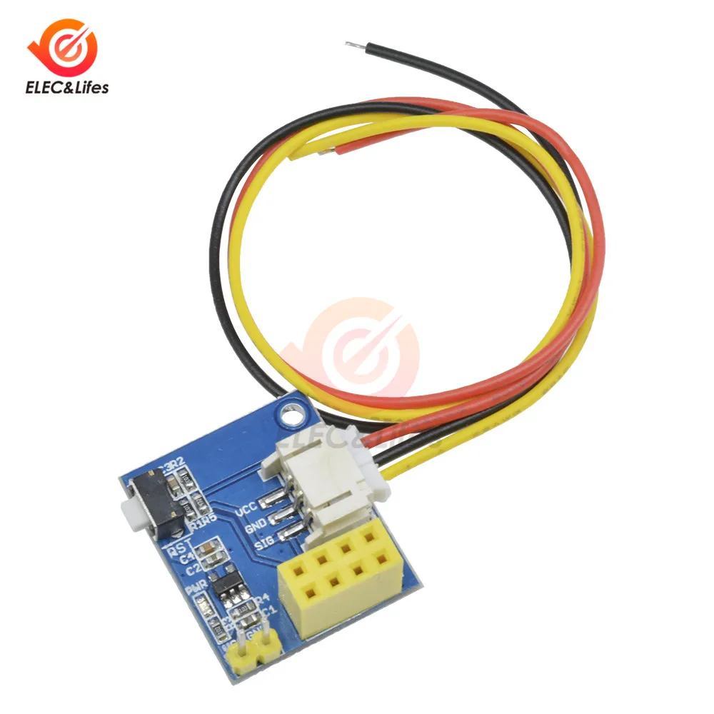 

WS2812 ESP8266 Φ розетка RGB светодиодный контроллер, модуль адаптера для Arduino IDE Light Bar, кольцевая плата с проводом