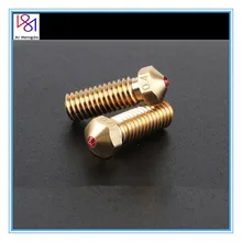 V6 Volcano Ruby Nozzle 0.4mm Nozzles Compatible PETG ABS PET PEEK NYLON For 3D Printer parts E3D Volcano Hotend 1.75mm Filament