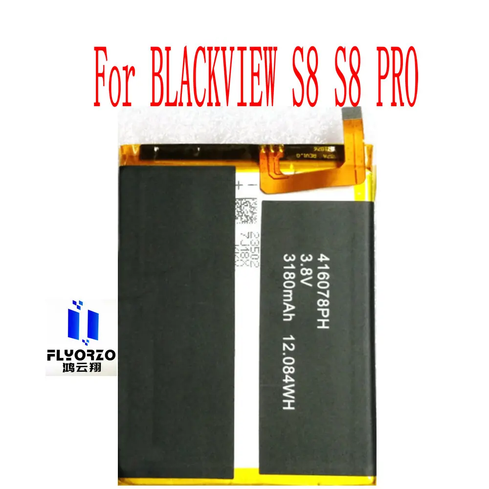 

Новый высококачественный аккумулятор 3180 мАч 416078PH для BLACKVIEW S8 S8 PRO мобильный телефон