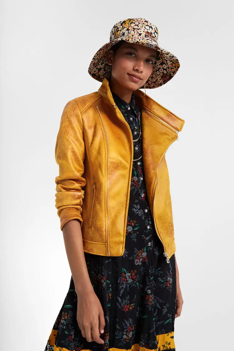 Модная желтая куртка 2019|Женские куртки| |