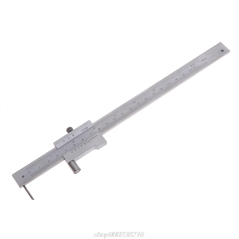 

Stainless Steel Parallel Marking Gauge Vernier Caliper 200mm w/ Carbide Scriber J26 21 Dropshipping