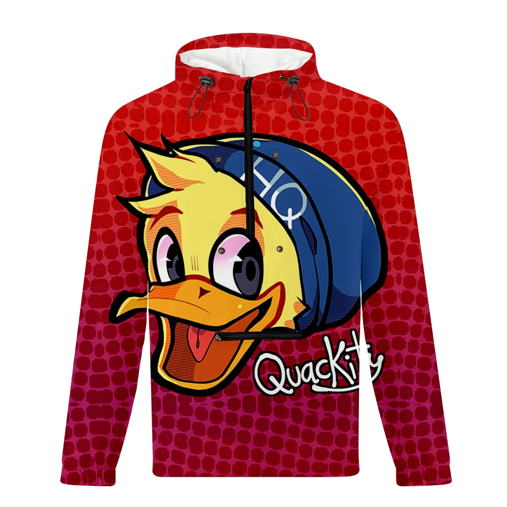 

WAWNI Quackity Windbreaker 3D Tracksuit Unisex Sweatshirts Long Sleeve Harajuku Streetwear Fashion High Quality 2021 New Casual