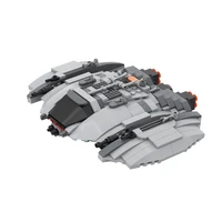 moc space combat military airplane series building blocks high tech spaceship intercept fighter toys for children holiday gifts