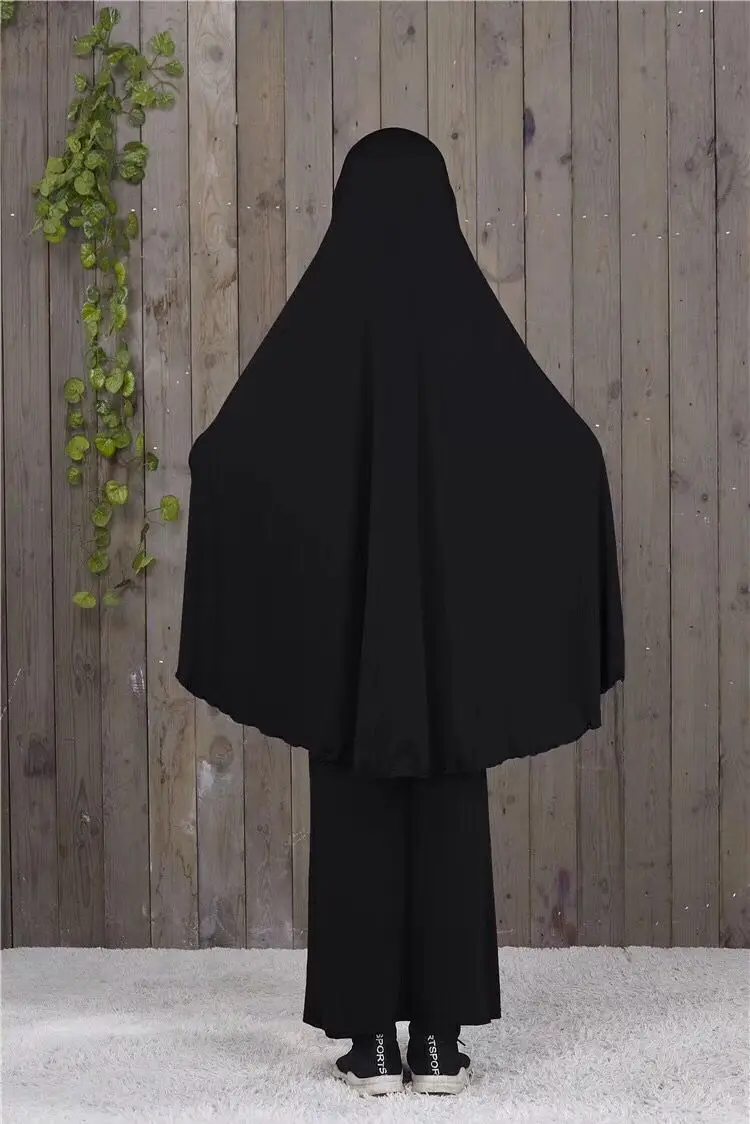 Комплект из 2 предметов мусульманский хиджаб для детей комплект Абайи детский