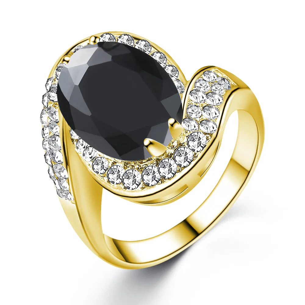 Роскошное Свадебное ювелирное изделие для невесты кольцо с цирконом подарочное