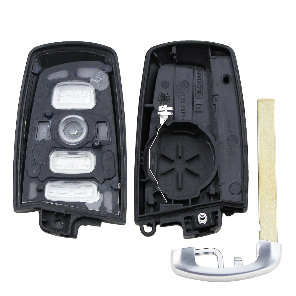 Сменный смарт-ключ с 4 кнопками для BMW CAS4 F 3 5 7 Series E90 E92 E93 X5 F10 F20 F30 F40 | Автомобили и