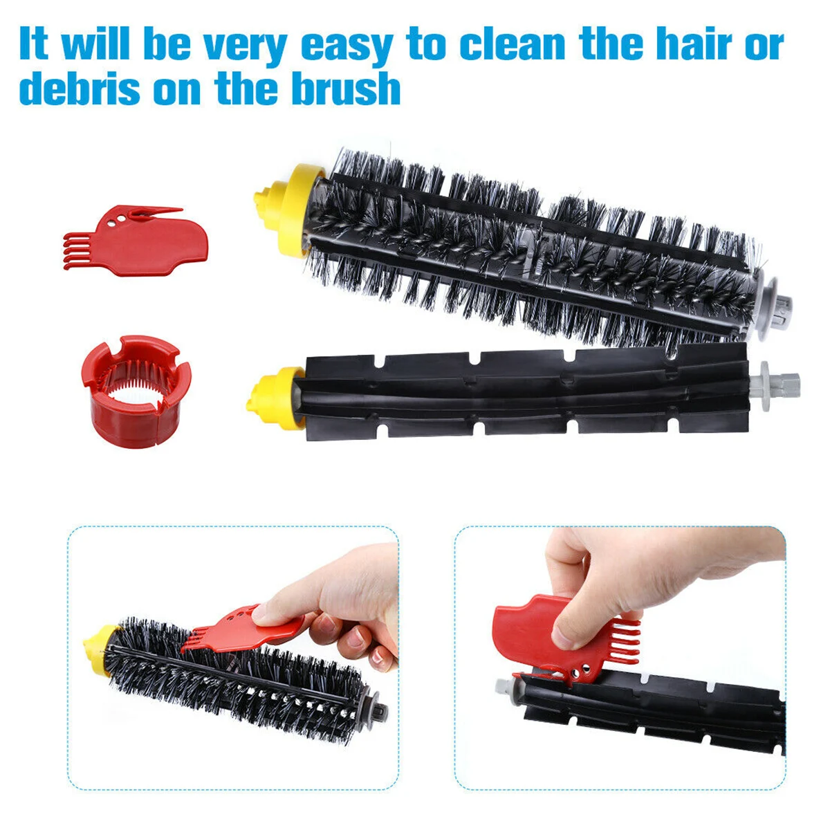 

Parts Vacuum Filter Brush Kit For IRobot Roomba 680 Series Vacuum Filter