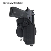 tactical right hand gun holster for beretta m9 m92 96 airsoft pistol case belt waist holster military hunting accessories