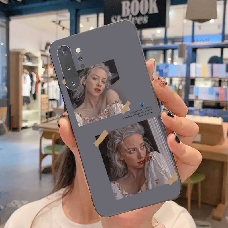 Чехол Lili Reinhart Riverdale для телефона Samsung Galaxy Note20 ultra 7 8 9 10 Plus lite M51 M21 M30S | Мобильные