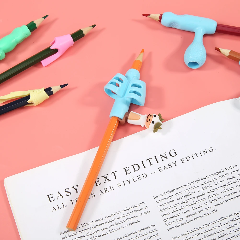 Держатель для карандашей с отверстиями 4 шт.|Детский тренажер письма| |