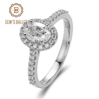 gems ballet d color vvs1 moissanite lab diamond paved wedding rings 925 sterling silver moissanite wedding bands for women 1ct