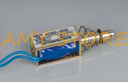 HCNE1-0530 12V 24V Pull Hold/Release10mm Stroke 5N Force Frame Electromagnet Solenoid Actuator 30x13x15mm | Обустройство дома